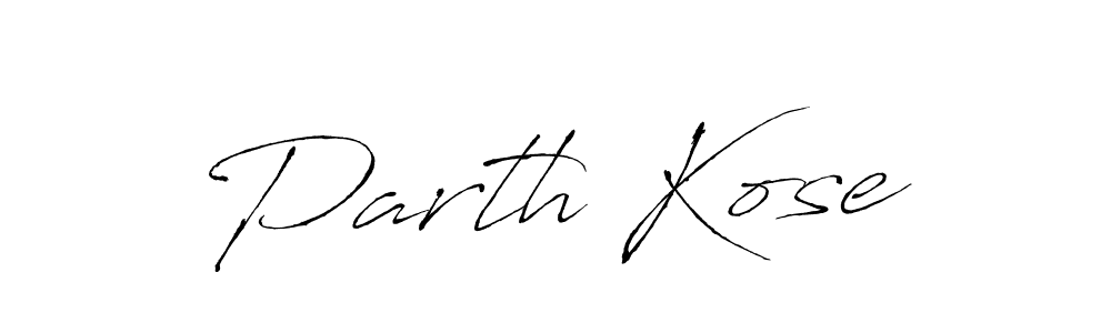 Once you've used our free online signature maker to create your best signature Antro_Vectra style, it's time to enjoy all of the benefits that Parth Kose name signing documents. Parth Kose signature style 6 images and pictures png