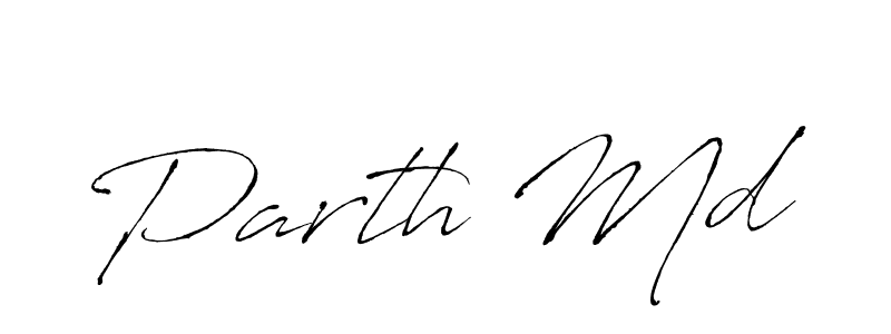 You can use this online signature creator to create a handwritten signature for the name Parth Md. This is the best online autograph maker. Parth Md signature style 6 images and pictures png