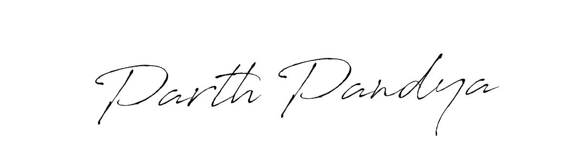 Use a signature maker to create a handwritten signature online. With this signature software, you can design (Antro_Vectra) your own signature for name Parth Pandya. Parth Pandya signature style 6 images and pictures png