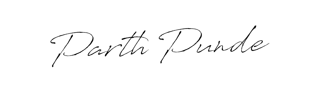 How to make Parth Punde signature? Antro_Vectra is a professional autograph style. Create handwritten signature for Parth Punde name. Parth Punde signature style 6 images and pictures png