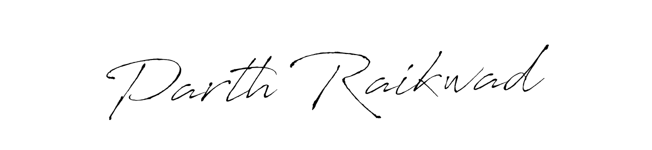 Also we have Parth Raikwad name is the best signature style. Create professional handwritten signature collection using Antro_Vectra autograph style. Parth Raikwad signature style 6 images and pictures png