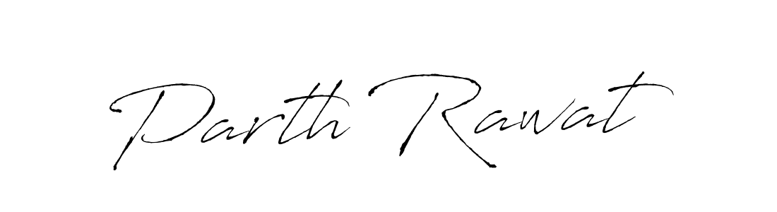 Make a beautiful signature design for name Parth Rawat. With this signature (Antro_Vectra) style, you can create a handwritten signature for free. Parth Rawat signature style 6 images and pictures png