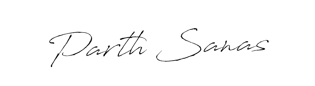 Make a beautiful signature design for name Parth Sanas. Use this online signature maker to create a handwritten signature for free. Parth Sanas signature style 6 images and pictures png