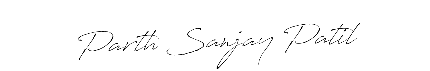 Design your own signature with our free online signature maker. With this signature software, you can create a handwritten (Antro_Vectra) signature for name Parth Sanjay Patil. Parth Sanjay Patil signature style 6 images and pictures png