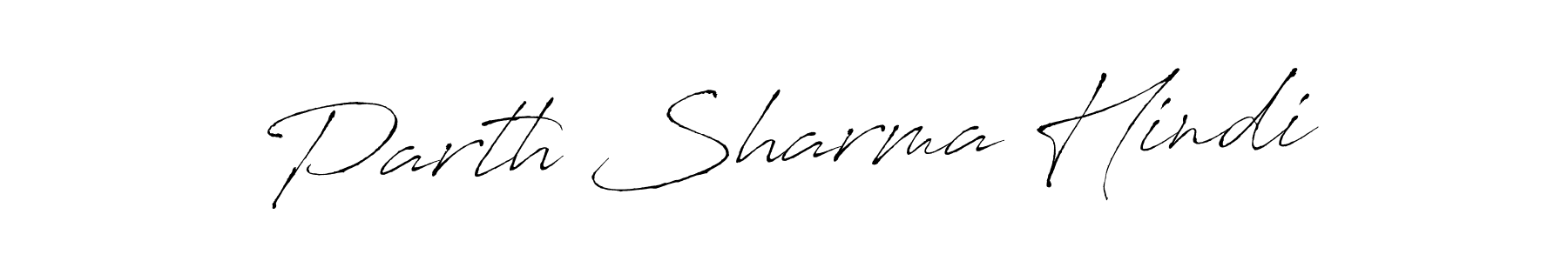 Parth Sharma Hindi stylish signature style. Best Handwritten Sign (Antro_Vectra) for my name. Handwritten Signature Collection Ideas for my name Parth Sharma Hindi. Parth Sharma Hindi signature style 6 images and pictures png