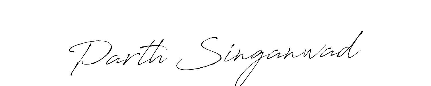 The best way (Antro_Vectra) to make a short signature is to pick only two or three words in your name. The name Parth Singanwad include a total of six letters. For converting this name. Parth Singanwad signature style 6 images and pictures png