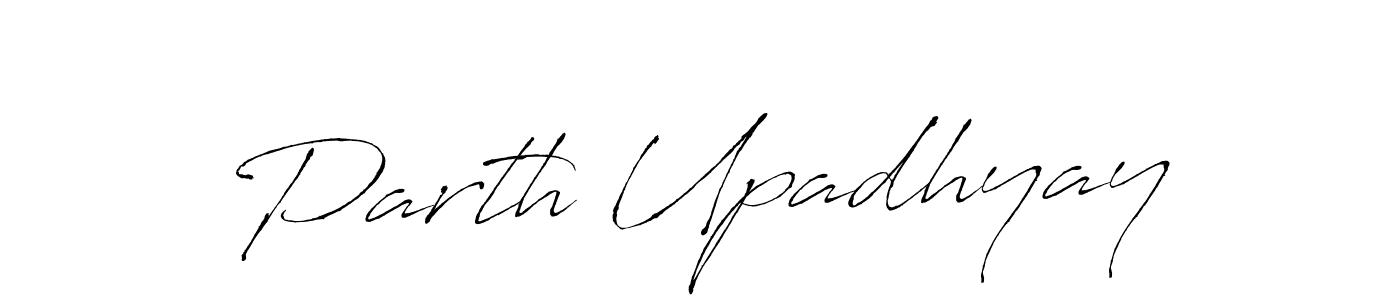 Also we have Parth Upadhyay name is the best signature style. Create professional handwritten signature collection using Antro_Vectra autograph style. Parth Upadhyay signature style 6 images and pictures png