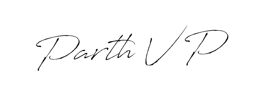 The best way (Antro_Vectra) to make a short signature is to pick only two or three words in your name. The name Parth V P include a total of six letters. For converting this name. Parth V P signature style 6 images and pictures png