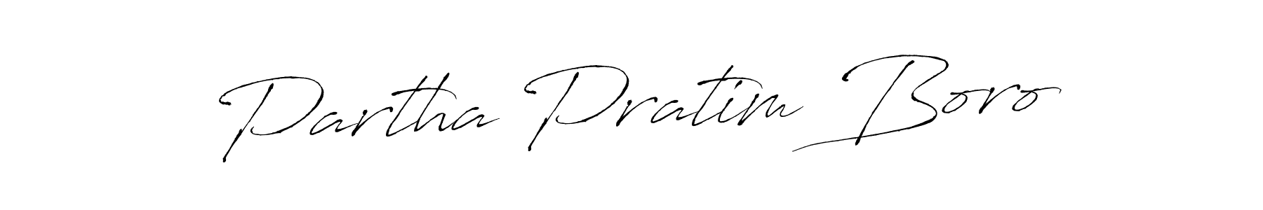 Also we have Partha Pratim Boro name is the best signature style. Create professional handwritten signature collection using Antro_Vectra autograph style. Partha Pratim Boro signature style 6 images and pictures png