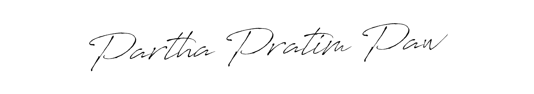 Make a beautiful signature design for name Partha Pratim Paw. With this signature (Antro_Vectra) style, you can create a handwritten signature for free. Partha Pratim Paw signature style 6 images and pictures png