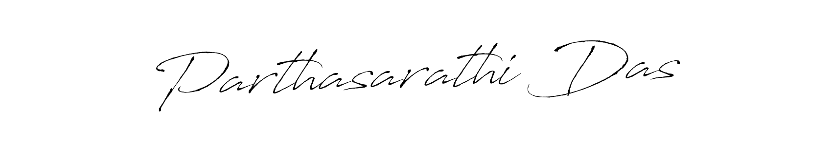 Make a beautiful signature design for name Parthasarathi Das. With this signature (Antro_Vectra) style, you can create a handwritten signature for free. Parthasarathi Das signature style 6 images and pictures png