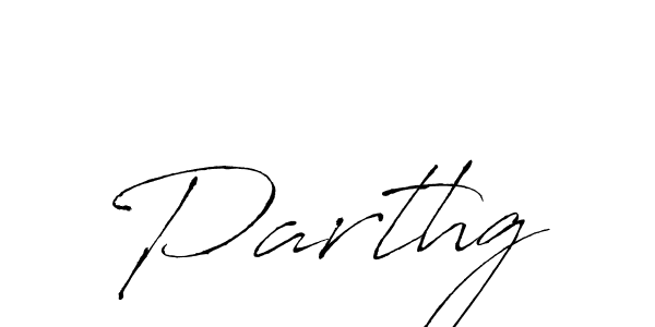 How to make Parthg signature? Antro_Vectra is a professional autograph style. Create handwritten signature for Parthg name. Parthg signature style 6 images and pictures png