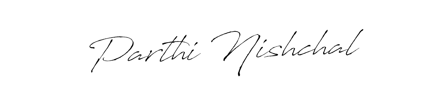 Also we have Parthi Nishchal name is the best signature style. Create professional handwritten signature collection using Antro_Vectra autograph style. Parthi Nishchal signature style 6 images and pictures png
