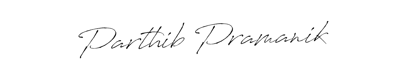 Use a signature maker to create a handwritten signature online. With this signature software, you can design (Antro_Vectra) your own signature for name Parthib Pramanik. Parthib Pramanik signature style 6 images and pictures png
