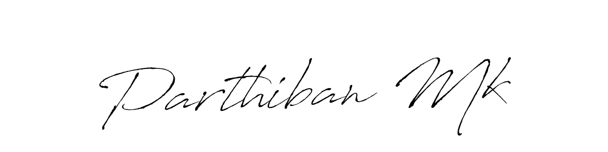 How to make Parthiban Mk signature? Antro_Vectra is a professional autograph style. Create handwritten signature for Parthiban Mk name. Parthiban Mk signature style 6 images and pictures png