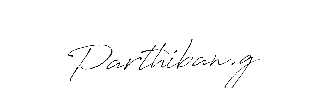 Use a signature maker to create a handwritten signature online. With this signature software, you can design (Antro_Vectra) your own signature for name Parthiban.g. Parthiban.g signature style 6 images and pictures png