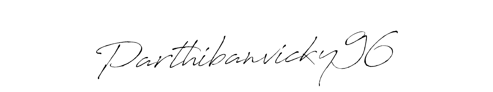 You should practise on your own different ways (Antro_Vectra) to write your name (Parthibanvicky96) in signature. don't let someone else do it for you. Parthibanvicky96 signature style 6 images and pictures png