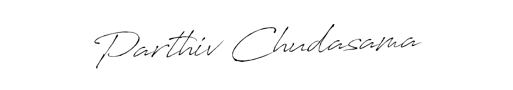 How to make Parthiv Chudasama signature? Antro_Vectra is a professional autograph style. Create handwritten signature for Parthiv Chudasama name. Parthiv Chudasama signature style 6 images and pictures png