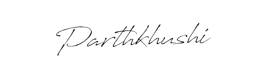 The best way (Antro_Vectra) to make a short signature is to pick only two or three words in your name. The name Parthkhushi include a total of six letters. For converting this name. Parthkhushi signature style 6 images and pictures png