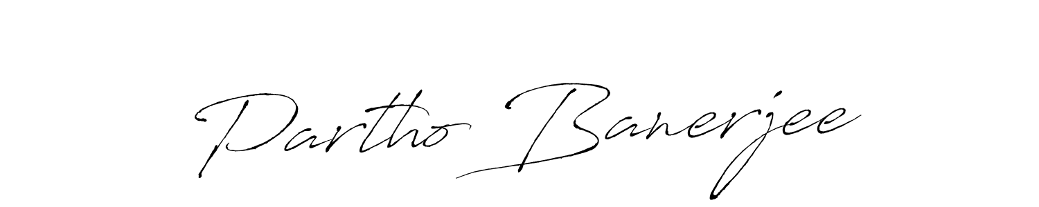 Make a beautiful signature design for name Partho Banerjee. Use this online signature maker to create a handwritten signature for free. Partho Banerjee signature style 6 images and pictures png