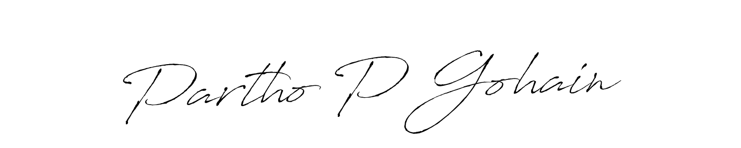 Best and Professional Signature Style for Partho P Gohain. Antro_Vectra Best Signature Style Collection. Partho P Gohain signature style 6 images and pictures png