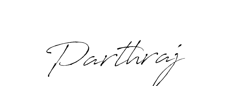 How to make Parthraj name signature. Use Antro_Vectra style for creating short signs online. This is the latest handwritten sign. Parthraj signature style 6 images and pictures png
