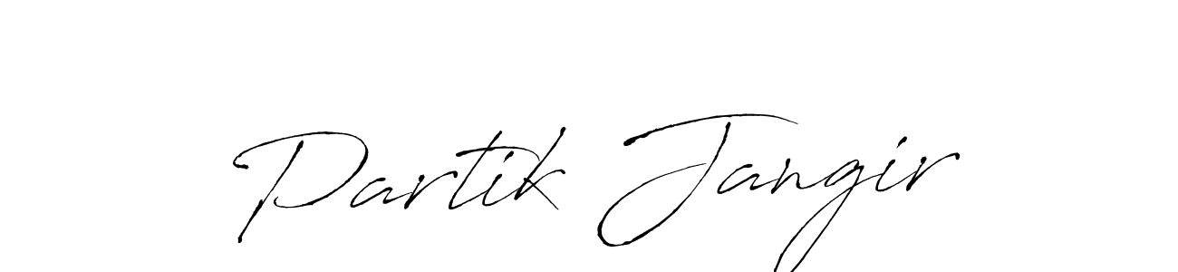 How to Draw Partik Jangir signature style? Antro_Vectra is a latest design signature styles for name Partik Jangir. Partik Jangir signature style 6 images and pictures png