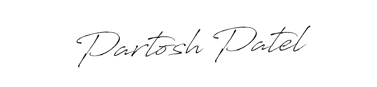 How to Draw Partosh Patel signature style? Antro_Vectra is a latest design signature styles for name Partosh Patel. Partosh Patel signature style 6 images and pictures png
