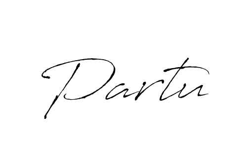 if you are searching for the best signature style for your name Partu. so please give up your signature search. here we have designed multiple signature styles  using Antro_Vectra. Partu signature style 6 images and pictures png