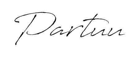 Antro_Vectra is a professional signature style that is perfect for those who want to add a touch of class to their signature. Get Partuu name fancy signature for free. Partuu signature style 6 images and pictures png