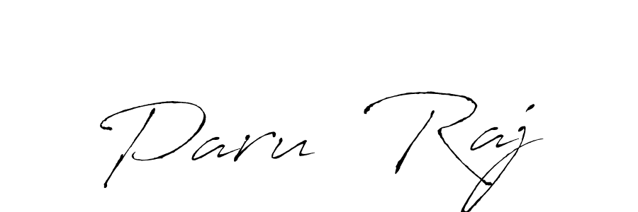 It looks lik you need a new signature style for name Paru  Raj. Design unique handwritten (Antro_Vectra) signature with our free signature maker in just a few clicks. Paru  Raj signature style 6 images and pictures png