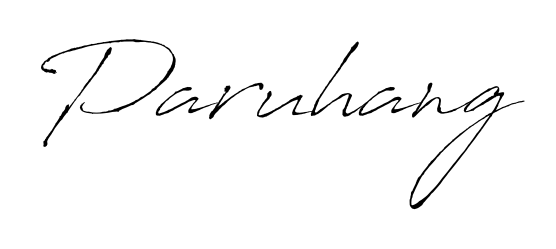 Turn your name Paruhang into a signature brand with Antro_Vectra styling. Download in standard PNG or transparent format anytime. Paruhang signature style 6 images and pictures png