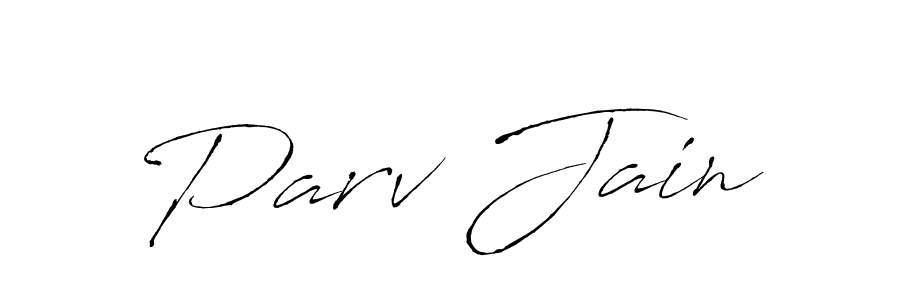 Similarly Antro_Vectra is the best handwritten signature design. Signature creator online .You can use it as an online autograph creator for name Parv Jain. Parv Jain signature style 6 images and pictures png