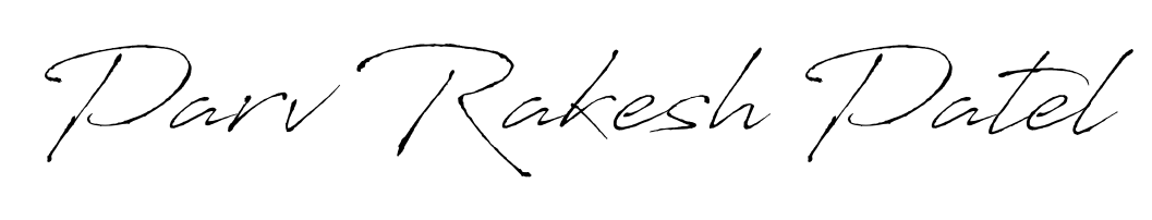 Quickly download Parv Rakesh Patel name signature in high-resolution PNG using Antro_Vectra style. Ready to insert into PDFs and online applications. Parv Rakesh Patel signature style 6 images and pictures png