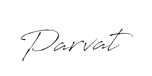 Parvat stylish signature style. Best Handwritten Sign (Antro_Vectra) for my name. Handwritten Signature Collection Ideas for my name Parvat. Parvat signature style 6 images and pictures png