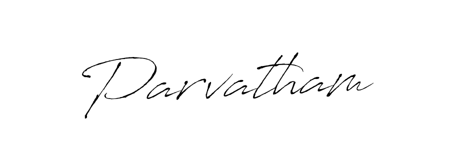 Make a beautiful signature design for name Parvatham. Use this online signature maker to create a handwritten signature for free. Parvatham signature style 6 images and pictures png