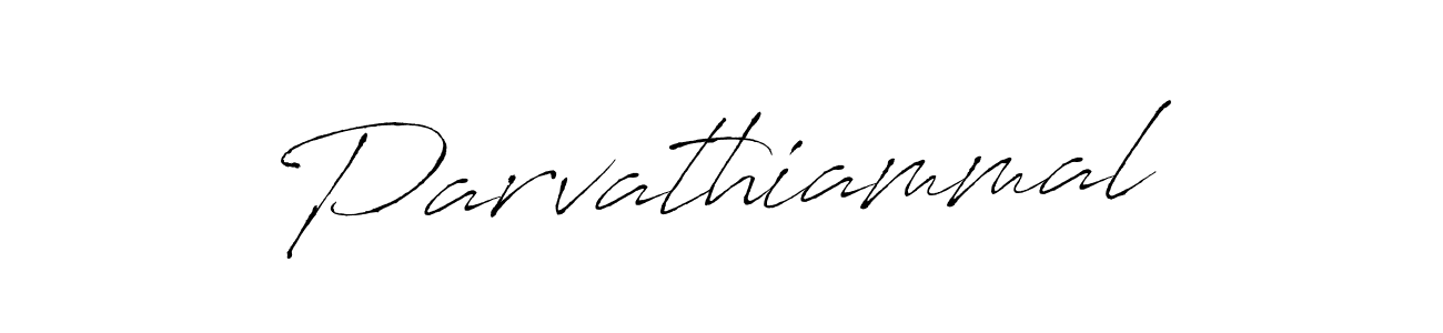 Design your own signature with our free online signature maker. With this signature software, you can create a handwritten (Antro_Vectra) signature for name Parvathiammal. Parvathiammal signature style 6 images and pictures png