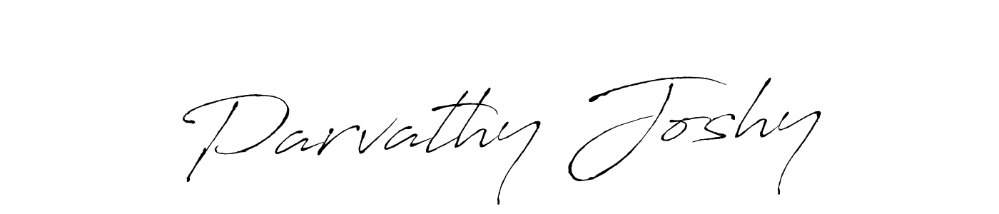 Make a short Parvathy Joshy signature style. Manage your documents anywhere anytime using Antro_Vectra. Create and add eSignatures, submit forms, share and send files easily. Parvathy Joshy signature style 6 images and pictures png