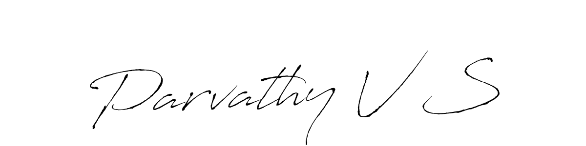 See photos of Parvathy V S official signature by Spectra . Check more albums & portfolios. Read reviews & check more about Antro_Vectra font. Parvathy V S signature style 6 images and pictures png