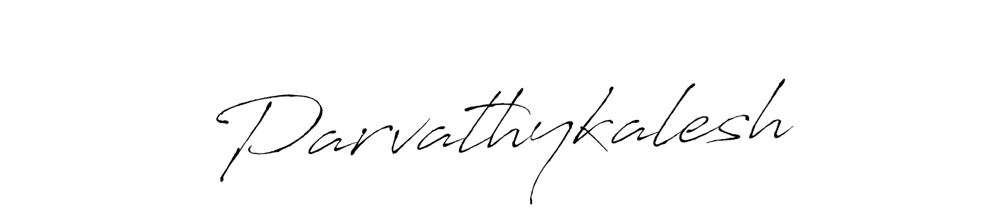 It looks lik you need a new signature style for name Parvathykalesh. Design unique handwritten (Antro_Vectra) signature with our free signature maker in just a few clicks. Parvathykalesh signature style 6 images and pictures png