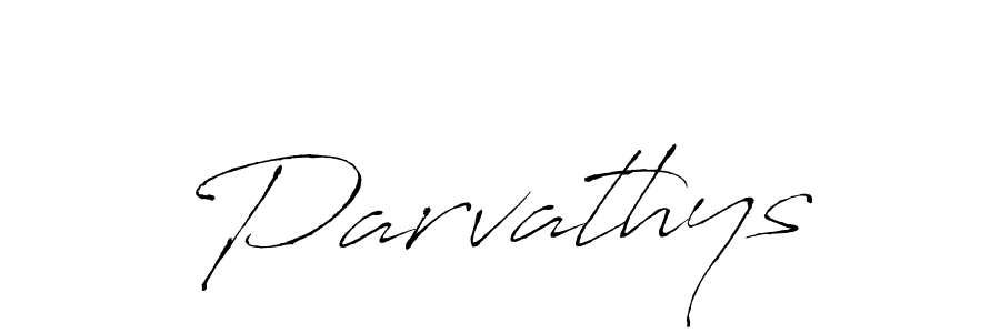 Make a short Parvathys signature style. Manage your documents anywhere anytime using Antro_Vectra. Create and add eSignatures, submit forms, share and send files easily. Parvathys signature style 6 images and pictures png