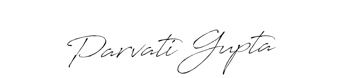 How to make Parvati Gupta signature? Antro_Vectra is a professional autograph style. Create handwritten signature for Parvati Gupta name. Parvati Gupta signature style 6 images and pictures png