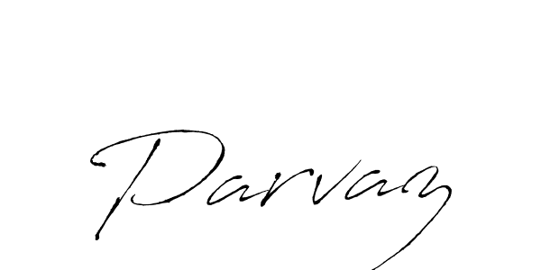 Parvaz stylish signature style. Best Handwritten Sign (Antro_Vectra) for my name. Handwritten Signature Collection Ideas for my name Parvaz. Parvaz signature style 6 images and pictures png