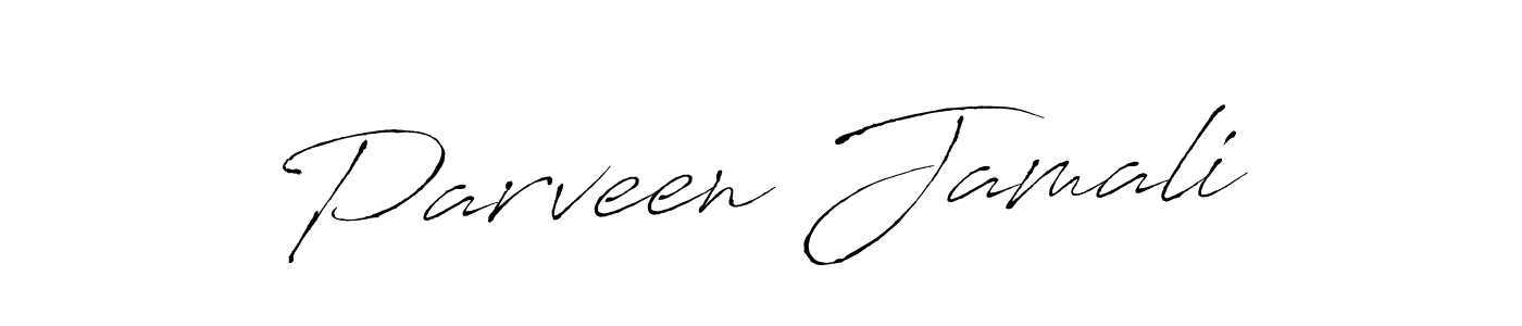 Make a beautiful signature design for name Parveen Jamali. Use this online signature maker to create a handwritten signature for free. Parveen Jamali signature style 6 images and pictures png