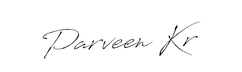 Similarly Antro_Vectra is the best handwritten signature design. Signature creator online .You can use it as an online autograph creator for name Parveen Kr. Parveen Kr signature style 6 images and pictures png