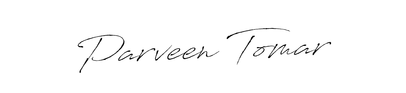 Similarly Antro_Vectra is the best handwritten signature design. Signature creator online .You can use it as an online autograph creator for name Parveen Tomar. Parveen Tomar signature style 6 images and pictures png