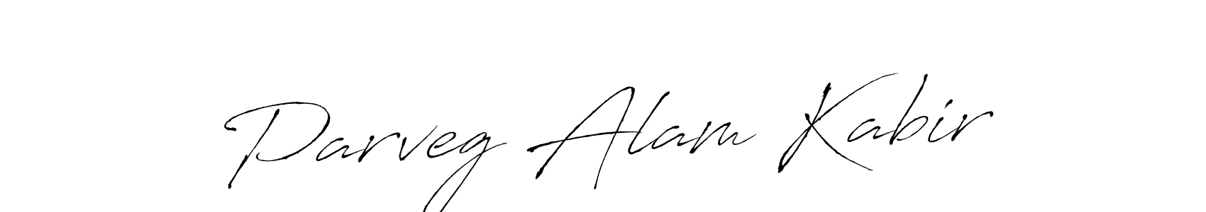 Also we have Parveg Alam Kabir name is the best signature style. Create professional handwritten signature collection using Antro_Vectra autograph style. Parveg Alam Kabir signature style 6 images and pictures png