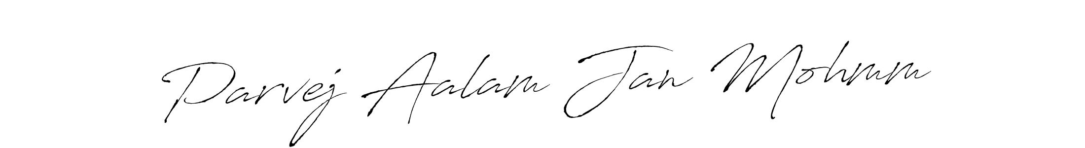 Also You can easily find your signature by using the search form. We will create Parvej Aalam Jan Mohmm name handwritten signature images for you free of cost using Antro_Vectra sign style. Parvej Aalam Jan Mohmm signature style 6 images and pictures png