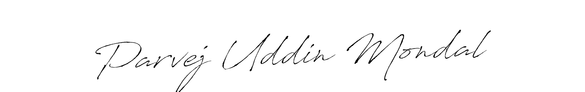 It looks lik you need a new signature style for name Parvej Uddin Mondal. Design unique handwritten (Antro_Vectra) signature with our free signature maker in just a few clicks. Parvej Uddin Mondal signature style 6 images and pictures png
