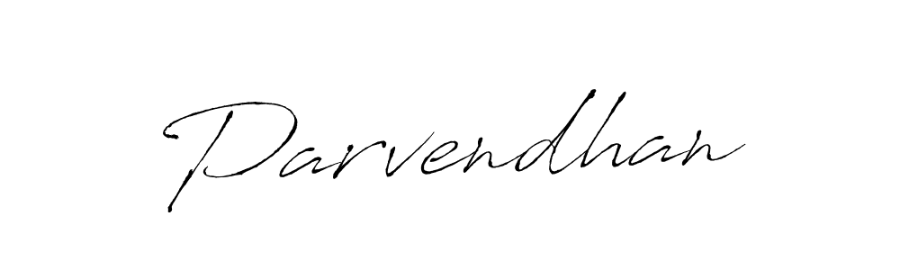 Use a signature maker to create a handwritten signature online. With this signature software, you can design (Antro_Vectra) your own signature for name Parvendhan. Parvendhan signature style 6 images and pictures png